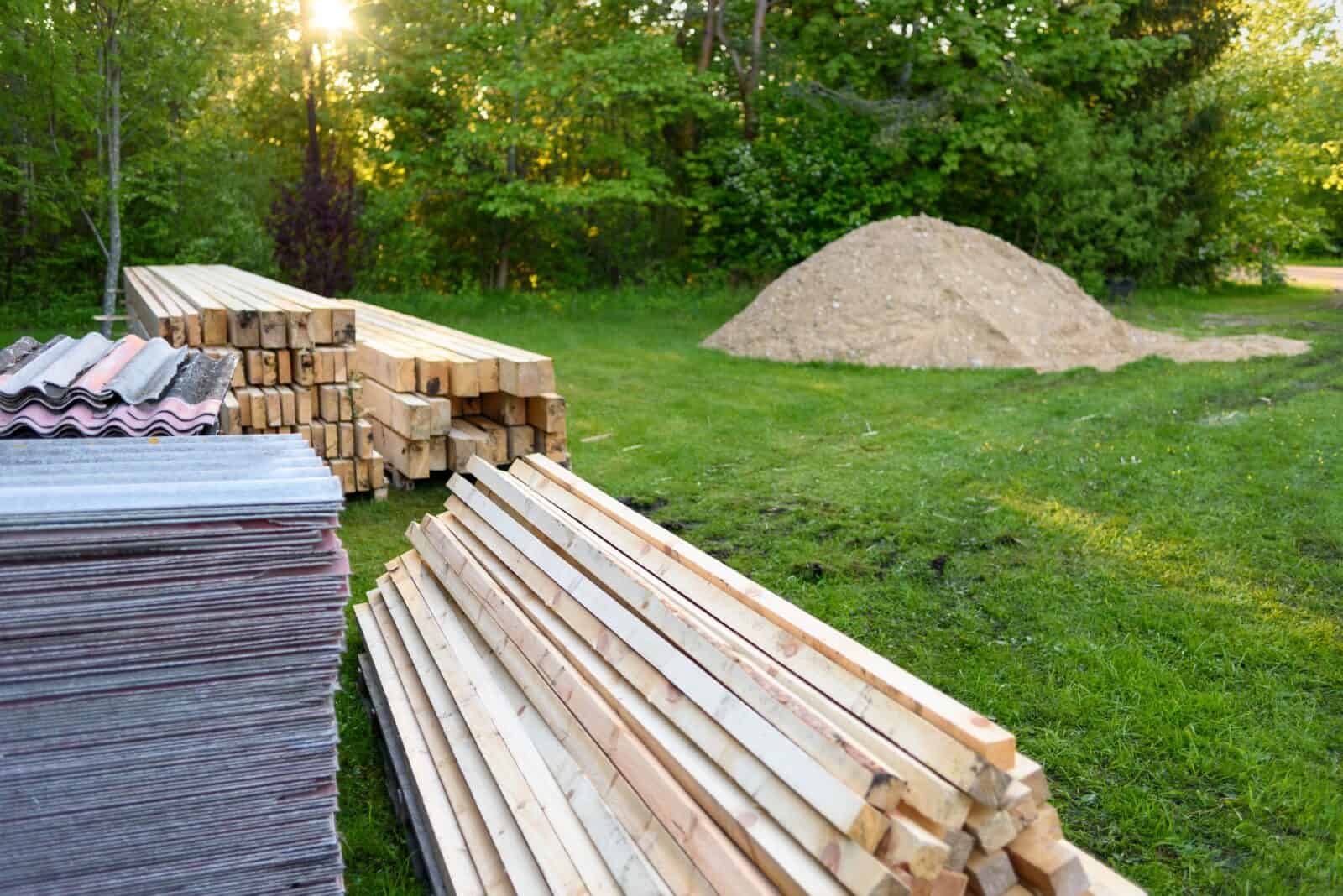 Construction materials ready to use